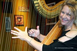 Jazz Harp Queen Lori Andrews Encores on ‘House Blend’