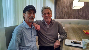 Al Schmitt (right) and Stephen K. Peeples at Capitol Studios on Dec. 2, 2014. Al Schmitt (right) and Stephen K. Peeples at Capitol Studios on Dec. 2, 2014. Photo: Mike McAteer.