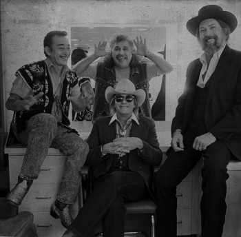 The Texas Tornados - Flaco Jimenez, Freddy Fender, Augie Meyers and (seated) Doug Sahm. The Texas Tornados - Flaco Jimenez, Freddy Fender, Augie Meyers and (seated) Doug Sahm.