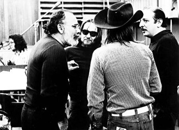 Jerry Wexler, Willie Nelson, Doug Sahm and Arif Mardin Jerry Wexler, Willie Nelson, Doug Sahm and Arif Mardin