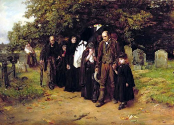 Frank Holl: 'I am the Resurrection and the Life'