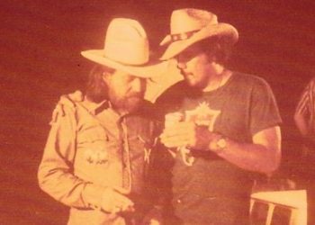 Jerry Retzloff and Willie Nelson