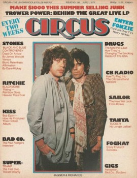 Cover of Circus Magazine, June 1, 1976