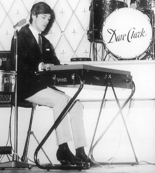 Mike Smith of The Dave Clark Five and his Vox Continental