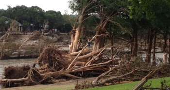 Wimberley, Texas flood damage May 2015