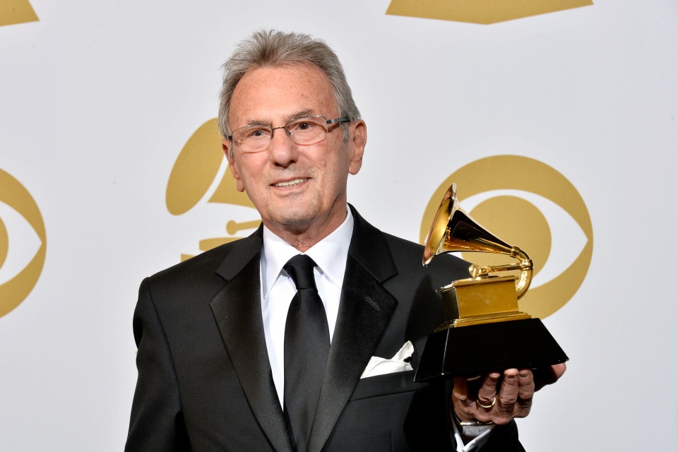 Al Schmitt at 2013 Grammy Awards. Photo: Frazer Harrison/Getty Images, courtesy Al Schmitt