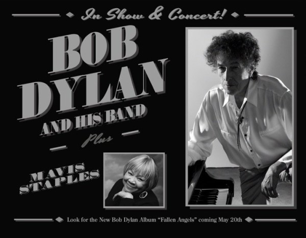 Bob Dylan Never Ending Tour 2016 with Mavis Staples