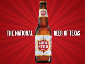 Lone Star Beer the National Beer of Texas