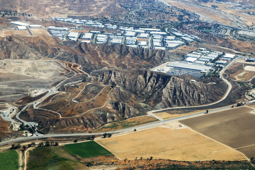 An aerial view of the Newhall Ranch property off Highway 126 in the Santa Clarita Valley on June 14, 2018. Photo: Stephen K. Peeples for Wealth Wisdom Wellness.