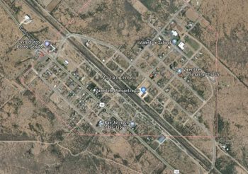 Valentine, Texas, satellite view. Google Maps.