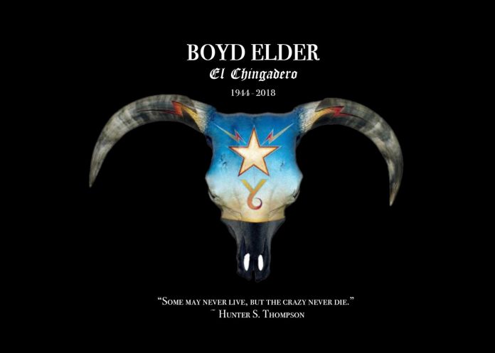 Boyd Elder Justine's invitation