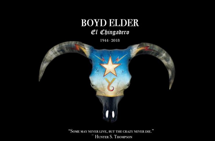 Boyd Elder Justine's invitation